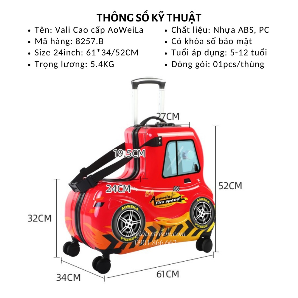 Vali cho bé AoWeiLa 8257.B