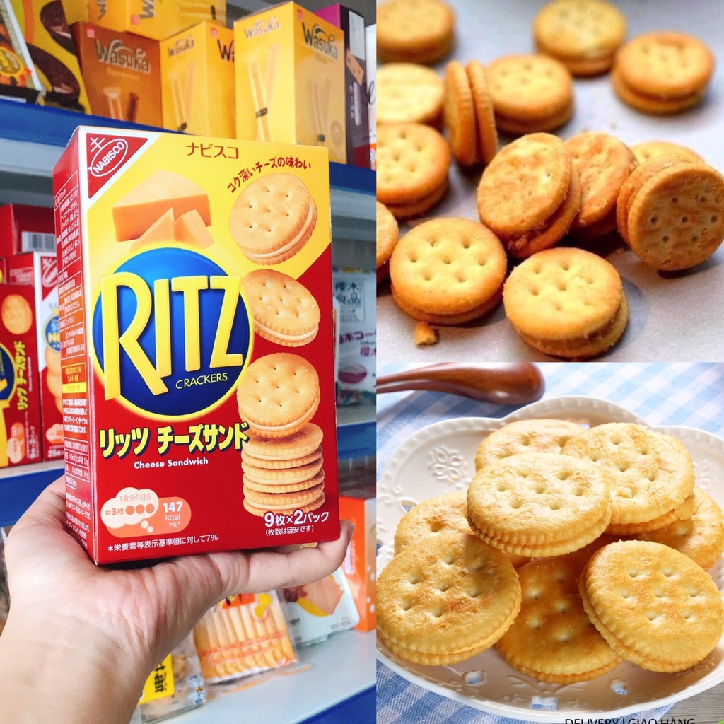 Mua Bánh Ritz Quy Mặn và Bánh Quy nhân phô mai giá rẻ nhất | TecKi.Vn