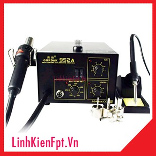 Trạm hàn khò kết hơp gordak 952a mới chính hãng 100%