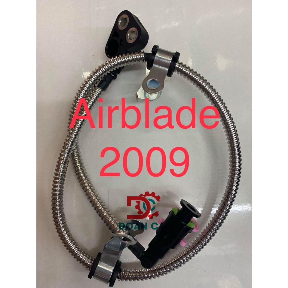 DÂY DẪN XĂNG CÁC DÒNG AIRBLADE TỪ 2009-2018 INOX CHỐNG CHUỘT CẮN