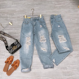 Quần Jean Baggy Rách Chất Chơi