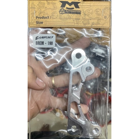 PÁT CNC HEO 2 PIS ĐỐI XỨNG, BREMBO, FANDO , ADELIN cho VARIO , CLICK 125/150 , VISION size 190mm / 220mm / 245mm / 260mm