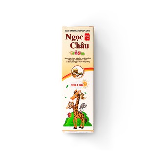Kem đánh răng Ngọc Châu trẻ em