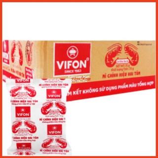 Mì Giấy  Chính Hiệu Hai Tôm 75g Vifon [Thùng 30 Gói]