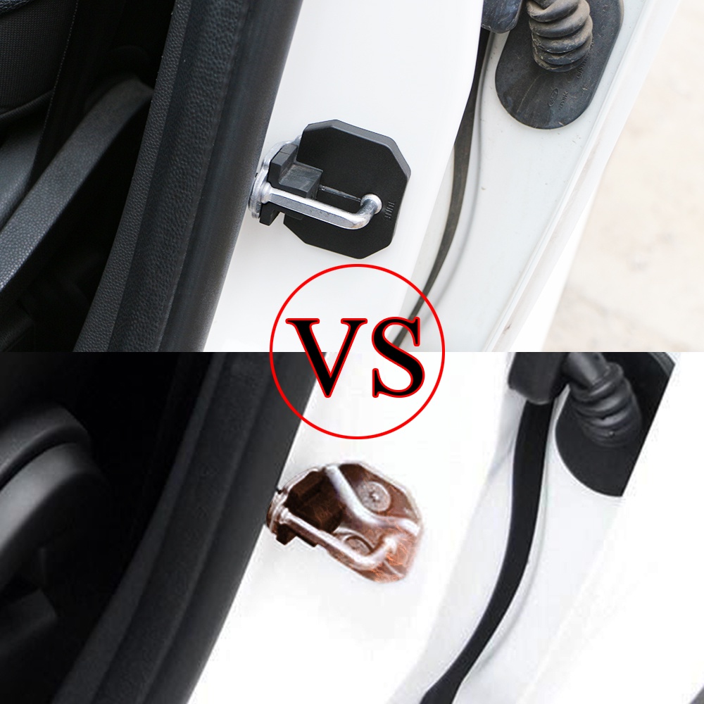 Set 5 Miếng Dán Bảo Vệ Khóa Cửa Xe Hơi Ford Ecosport 2013-2021 Bằng ABS Chống Ăn Mòn