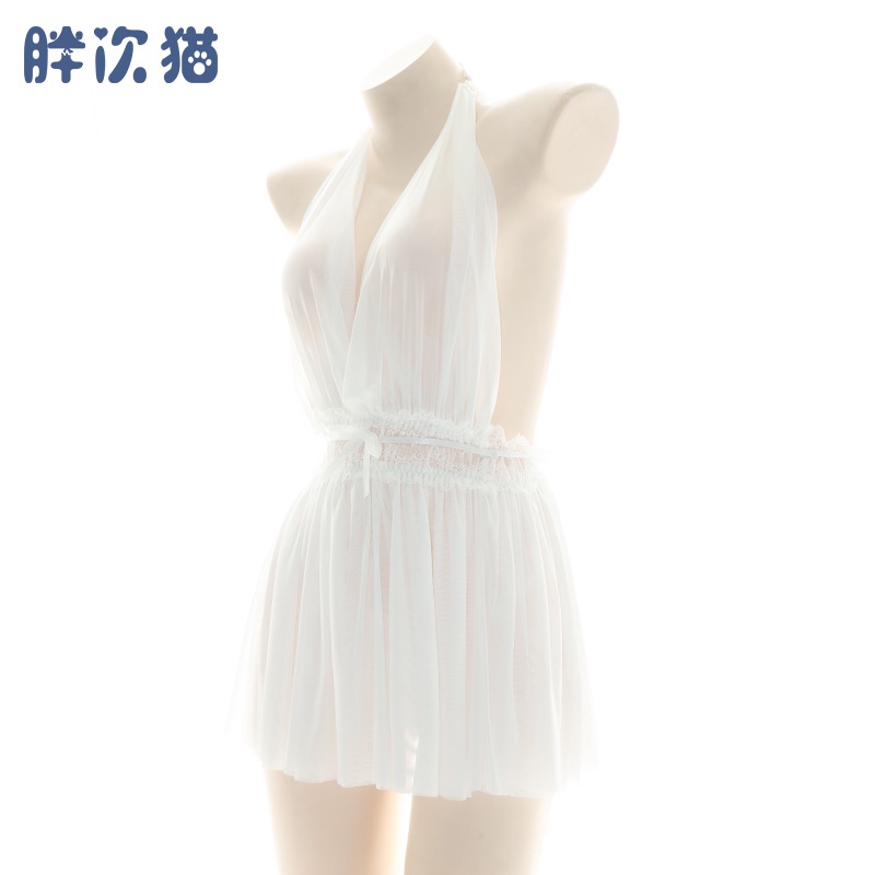 Đầm Ngủ Hai Dây Vải Voan Xuyên Thấu Phong Cách Hy Lạp Quyến Rũ | BigBuy360 - bigbuy360.vn