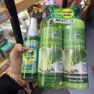 Combo dầu gội xả và tinh chất bưởi