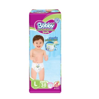 Tã quần bobby size l38 miếng 9-13kg