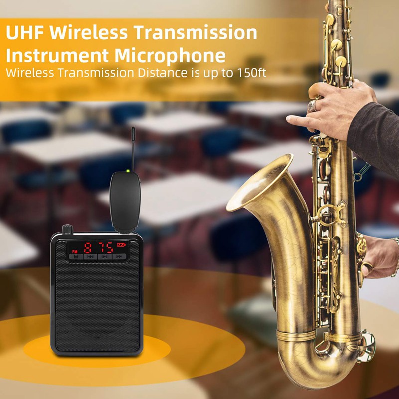Hệ thống micro không dây chuyên dụng cho kèn Saxophone