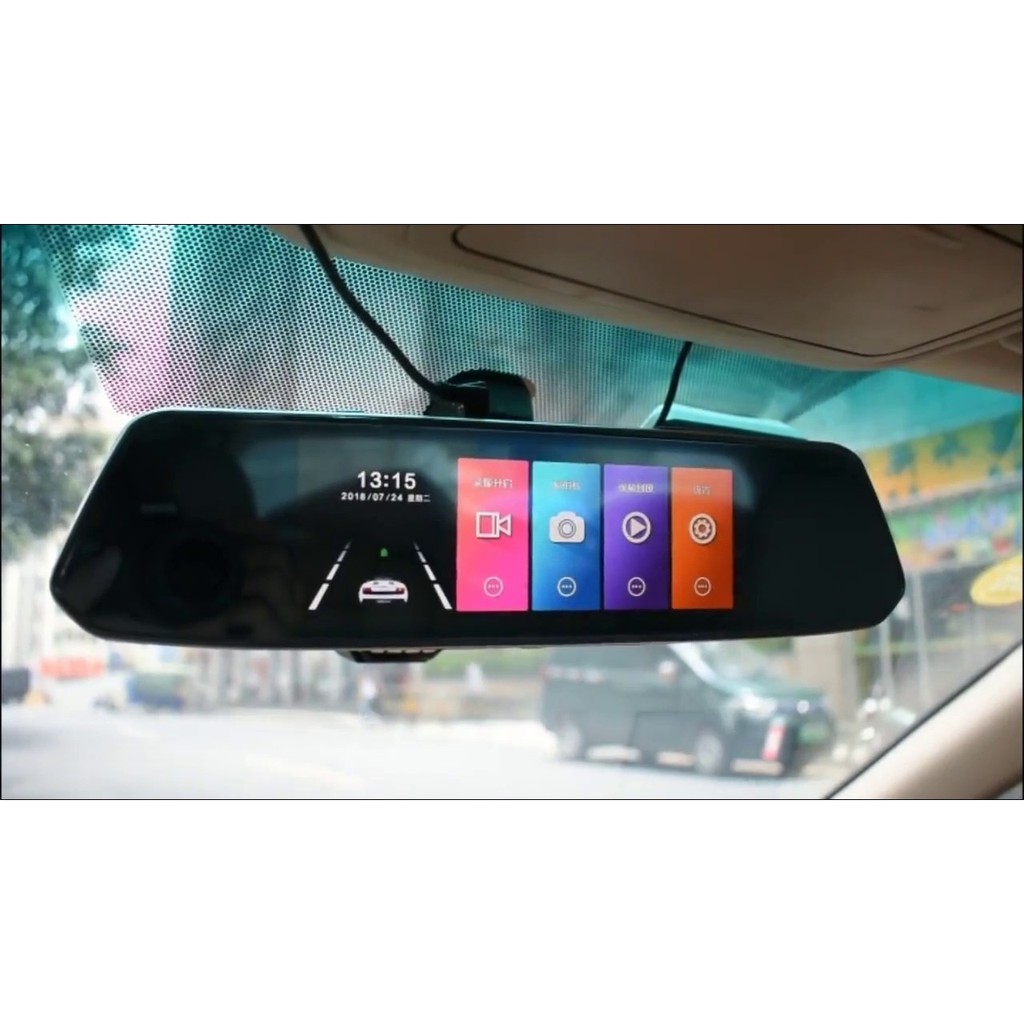 Camera hành trình ô tô X2 HD Touch màn hình 7 inch cảm ứng 1 chạm đa điểm Tích hợp camera lùi +Tặng kèm thẻ nhớ tùy chọn