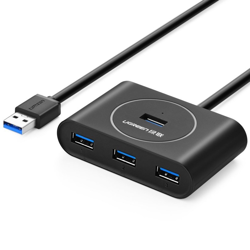 Bộ chia 4 cổng USB 3.0 tốc độ 5Gbps hãng Ugreen 20290