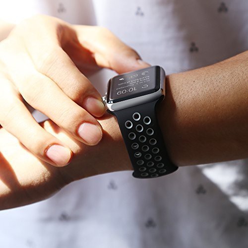 Dây Đeo Silicon Mềm Cho Đồng Hồ Thông Minh iwatch series 8 / 7 / 6 / 5 / 4 / 3 / 2 / 1 45mm 41mm 40mm 44mm 42mm 38mm