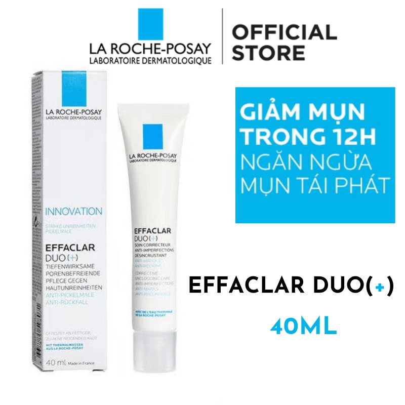 Kem làm sạch da mụn La Roche-Posay Effaclar DUO + 40ML