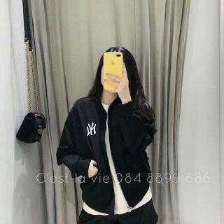 ÁO KHOÁC NỈ BOMBER NY
