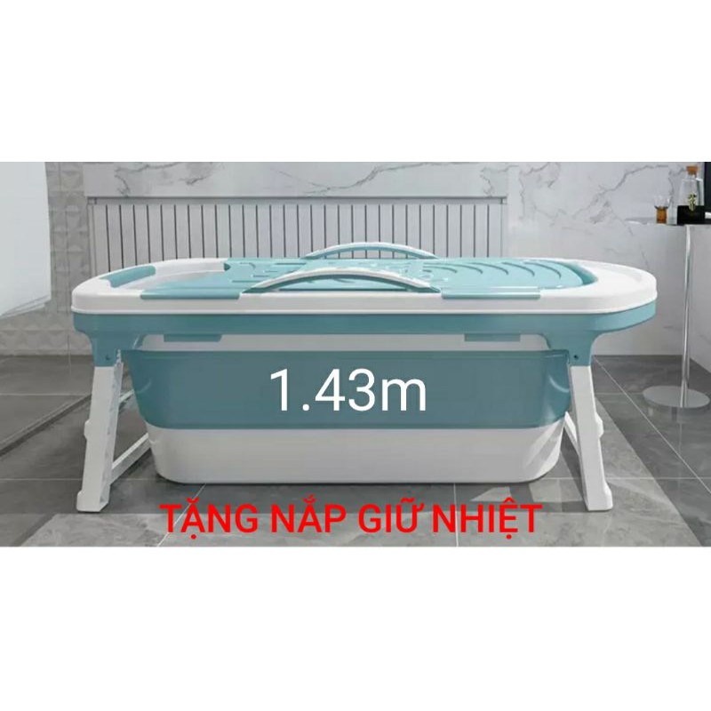 Bồn tắm gấp gọn dành cho người lớn chất liệu nhựa PP và Silicon, có thể làm bể bơi, bồn tắm cho trẻ em | BigBuy360 - bigbuy360.vn