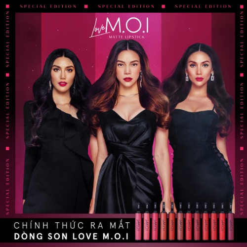 [Ảnh thật] [Chính hãng] Son Môi Lì - Son Hồ Ngọc Hà Love M.O.I phiên bản 2020 - MOI Cosmetics