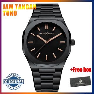 ĐỒNG HỒ NAM MAKA M BAKO 100% Original Fashion Men's Watches Business Casual Waterproof Quartz Stainless steel Watch COD Chronograph Aktif Gentleman Wrist watches Gift Birthday gifts 5015M