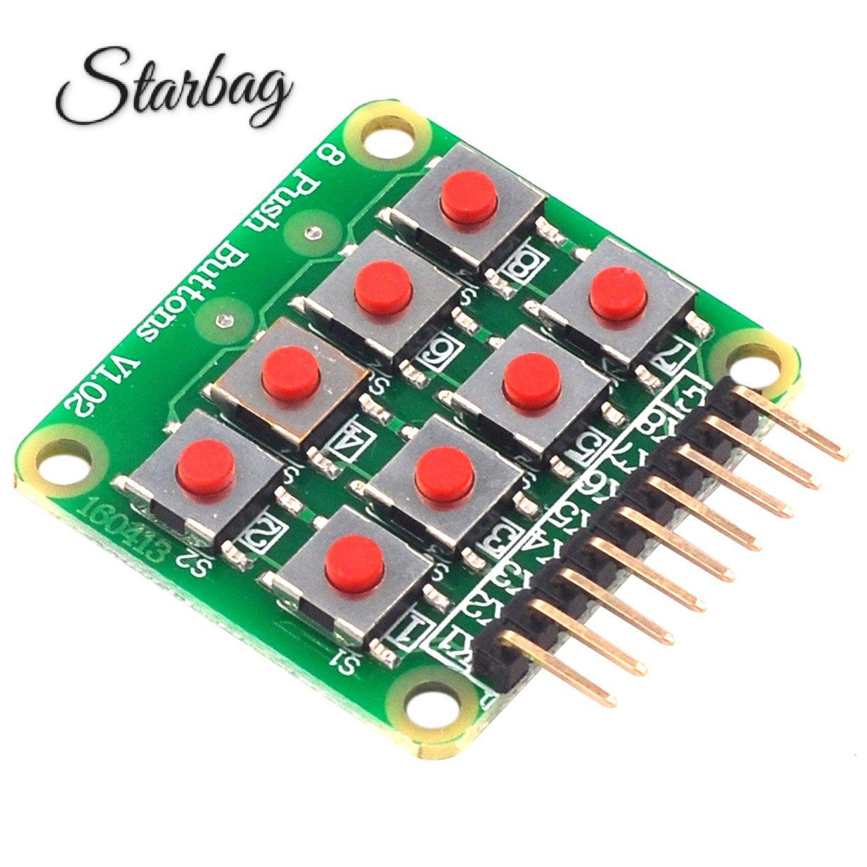 Bàn Phím 8-bit 2x4 Cao Cấp Tiện Dụng | BigBuy360 - bigbuy360.vn