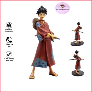 Mô hình One Piece Luffy ở wano quốc, figure one piece Luffy