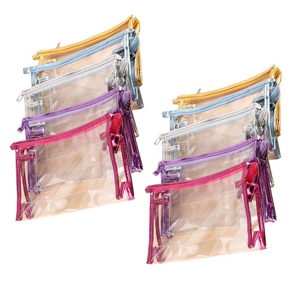 Túi Nhựa PVC Đựng Đồ Trang Điểm Tiện Dụng Khi Đi Du Lịch