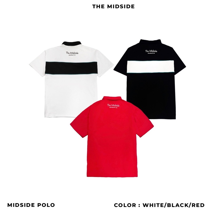 MIDSIDE STRIPLE POLO ( 3 màu )