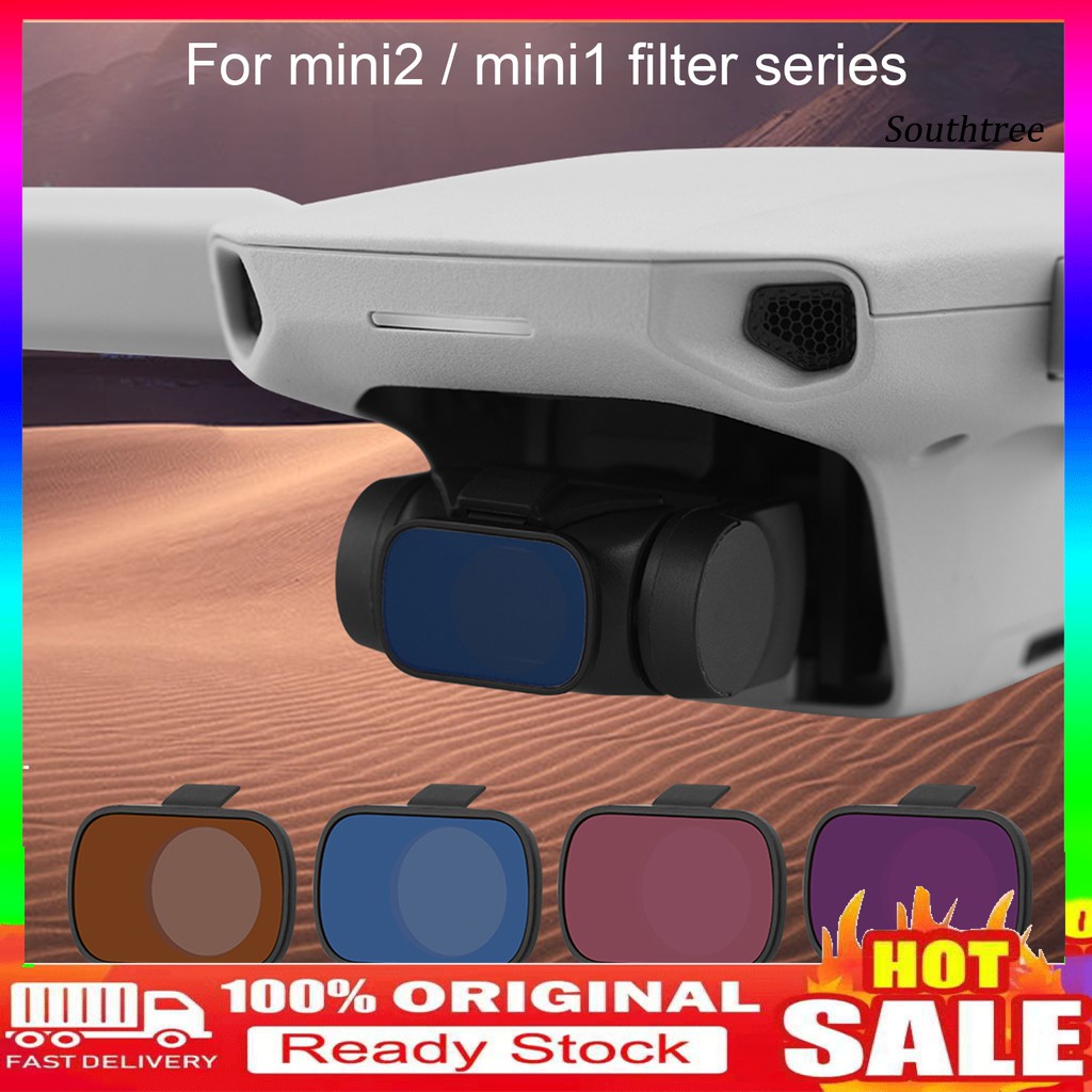 Bộ Lọc Ống Kính Nd4 / 8 / 16 / 32 Cho Dji Mavic Mini 2