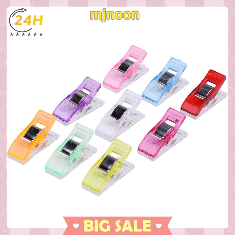 Set 25 Kẹp Nhựa Nhiều Màu Hỗ Trợ May Vá