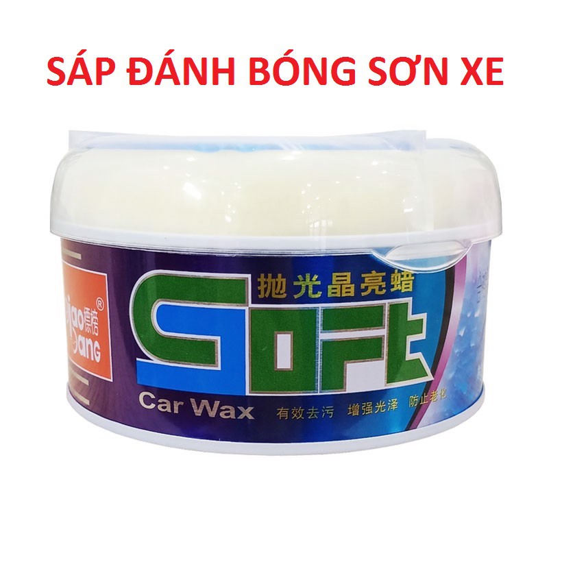 Sáp đánh bóng và phục hồi bề mặt sơn ô tô xe máy Biaobang Car Wax 200g