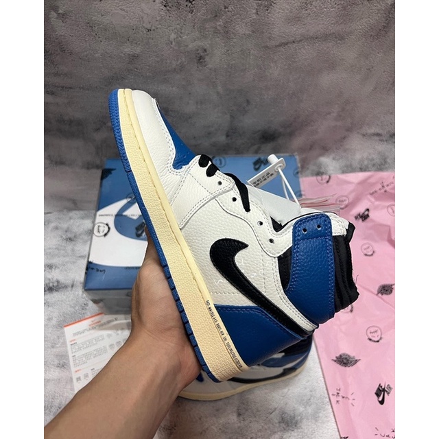 [KELLY SNEAKERS] GIày Thể Thao Sneaker Jordan 1 High Travis Scott x Fragment 2021 - Bản Cao Cấp (Ảnh Thật + Hàng Sẵn)