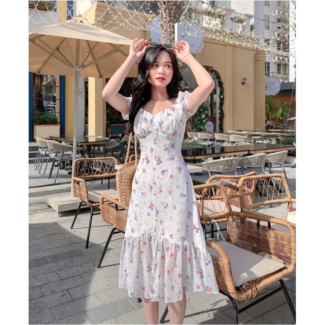 ĐẦM MAXI HOA XẾP LY NGỰC ĐUÔI CÁ ✨✨ Về siêuuu nhiều mẫu xinh hnay đâyy các nàng ơiii 🌸 Vải mềm đẹppp dã man gì đâu này