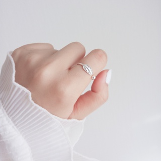 Nhẫn lông vũ bạc ta