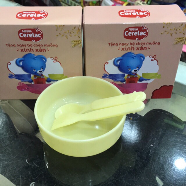 Bộ bát - thìa - dĩa ăn dặm cho bé