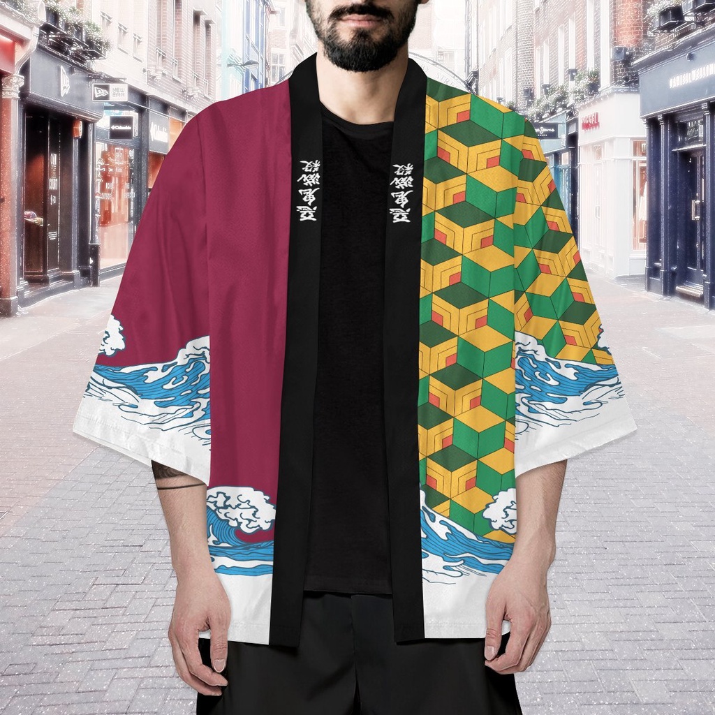 Mới Áo Khoác Kimono Hóa Trang Anime Nhật Bản Cho Bé