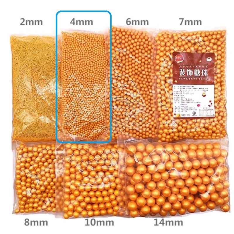 KẸO BI ĐƯỜNG trang trí bánh kem