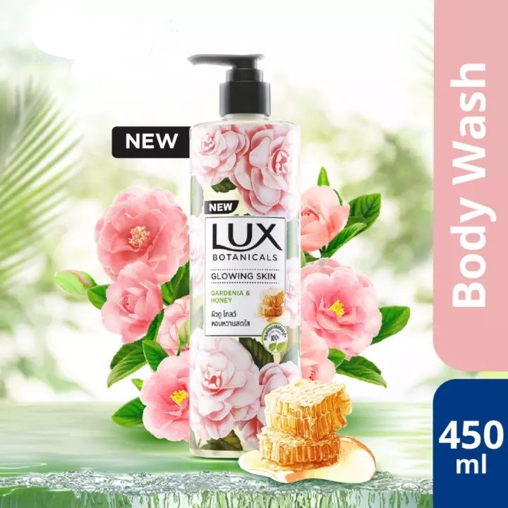 Sữa Tắm Lux Botanicals Bright Skin Hương Hoa 450ml Thái Lan