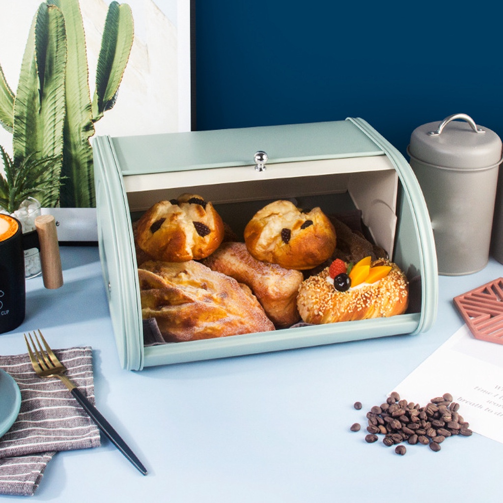 [Dolity2] Hộp Đựng Bánh Mì Góc Đa Năng Cho Nhà Bếp Quầy Bánh Quy