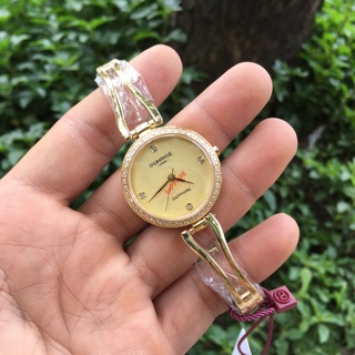 Đồng hồ nữ sunrise màu vàng