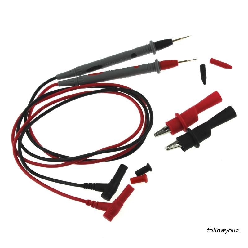 Dây Cáp Đầu Kẹp Cá Sấu Thử Điện Cho Vạn Năng Kế 1000V 20A