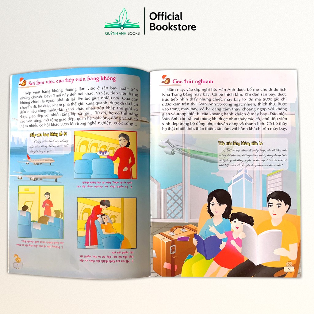 Sách - Ước mơ của bé, lớn lên bé làm gì định hướng nghề nghiệp cho trẻ
