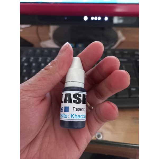 Mực dấu flash in lên túi nilong, hộp cơm, nhựa, kim loại