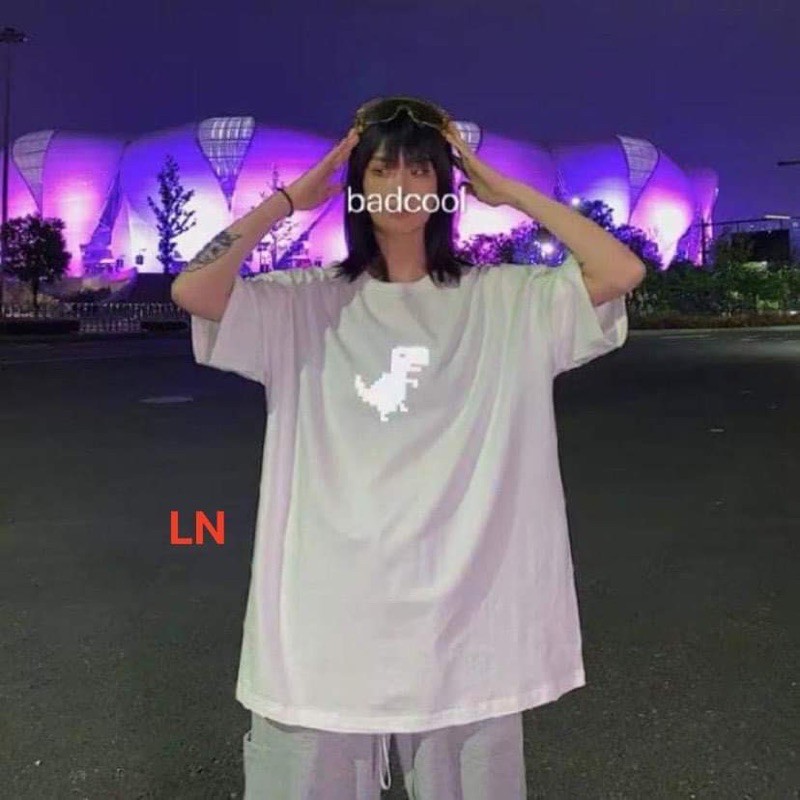 Áo phản quang khủng long nhỏ cotton TH6