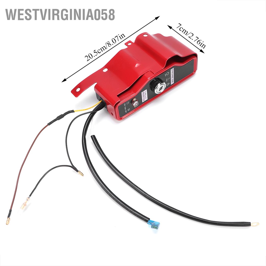 Có thể bán buôn Công tắc đánh lửa điện 2 Bảng chìa khóa cho động cơ Honda GX340 GX390 11HP 13HP Westvirginia058 Hàng giao ngay