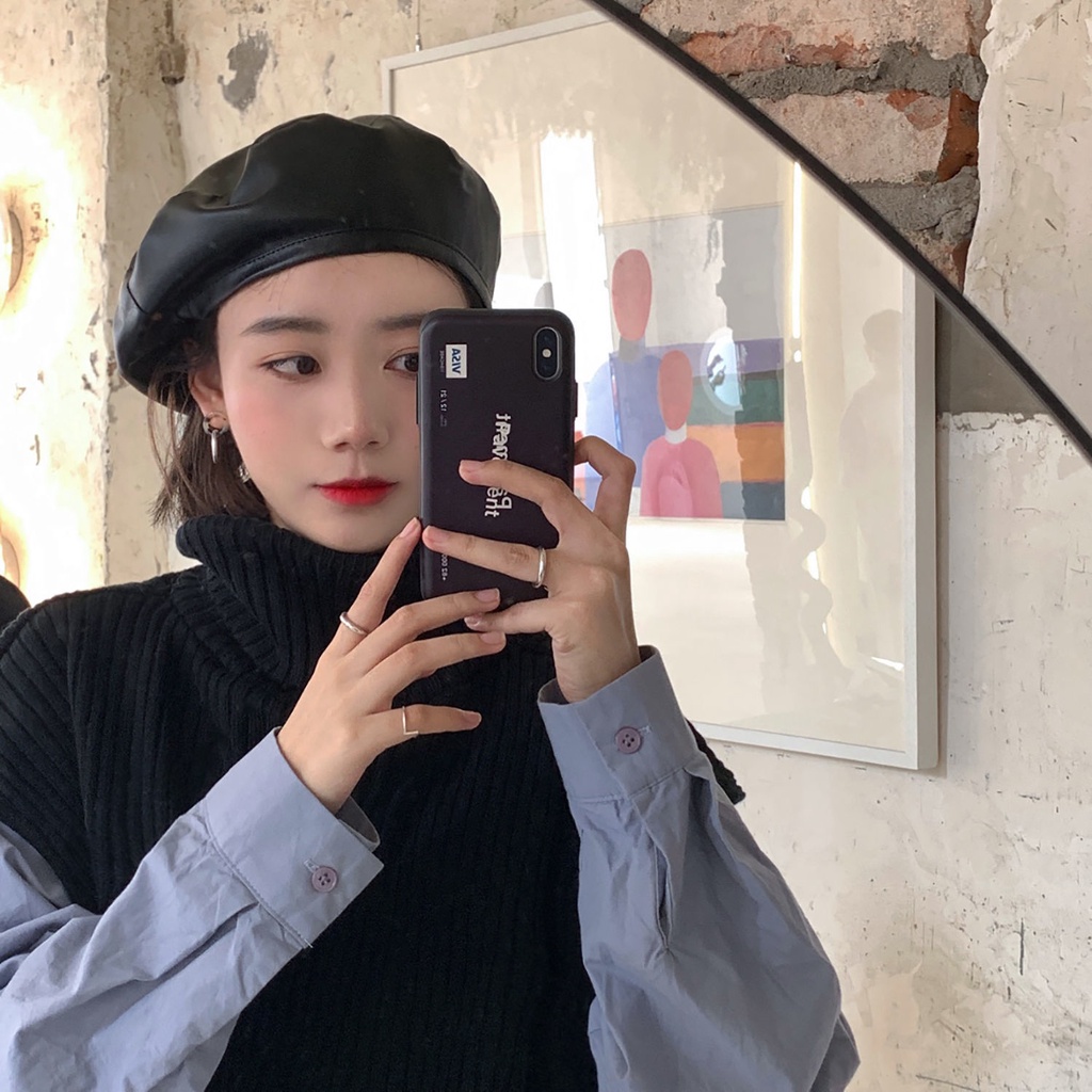 Nón beret da thời trang Pháp độc đáo dành cho nữ