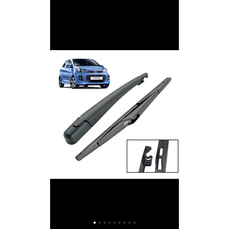 BỘ CẦN + CHỔI GẠT MƯA SAU XE KIA MONING VÀ KIA PICANTO 2006-2016