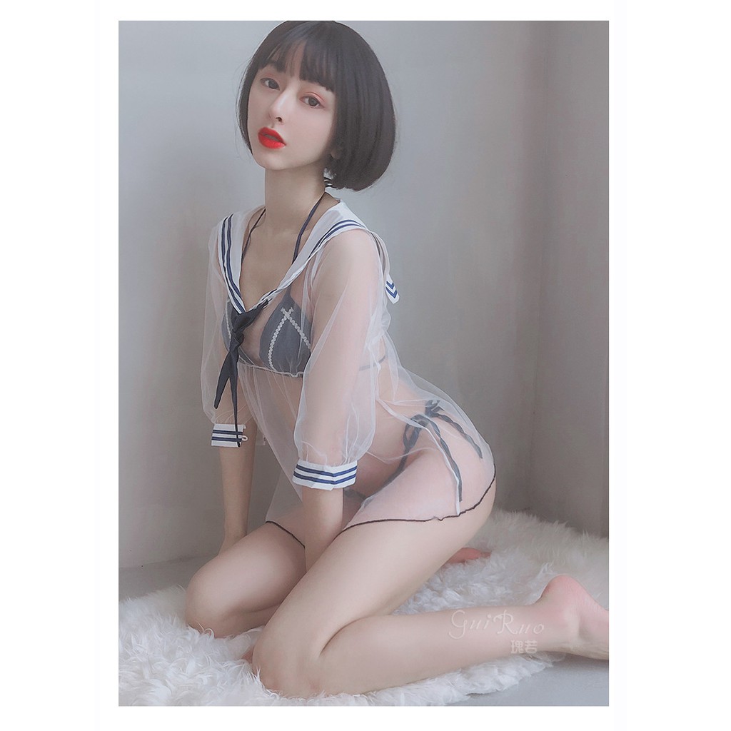 Set Đồ Ngủ Cosplay Sexy Xuyên Thấu S15 | BigBuy360 - bigbuy360.vn