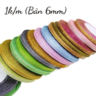 R34🌈ruyban ánh kim tuyến trang trí