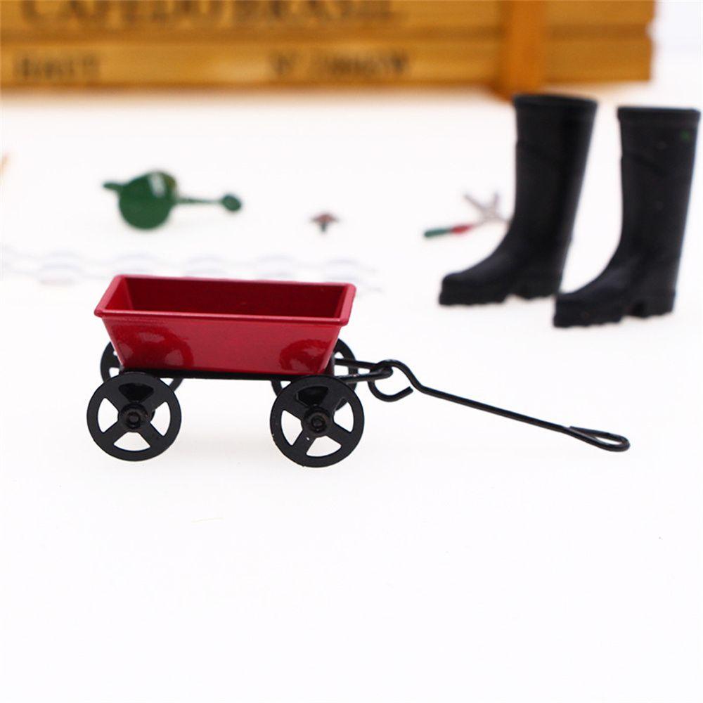 Mô Hình Đồ Chơi Xe Đẩy Em Bé Mini Trang Trí Nội Thất
