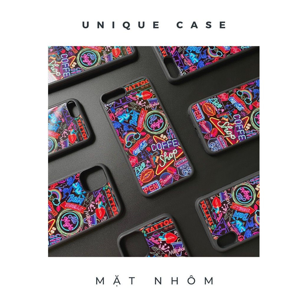 Ốp lưng điện thoại iPhone Unique Case in họa tiết neon NEON017