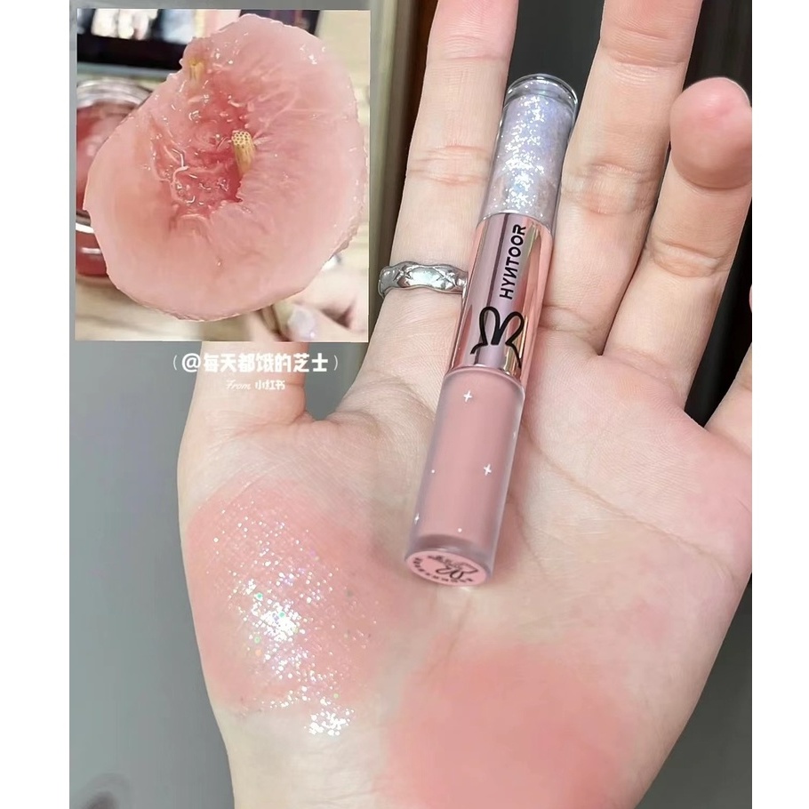 Phấn Mắt Dạng Lỏng Hai Đầu CAPPUVINI Màu Lì / Nhũ Kim Tuyến Mịn Màng