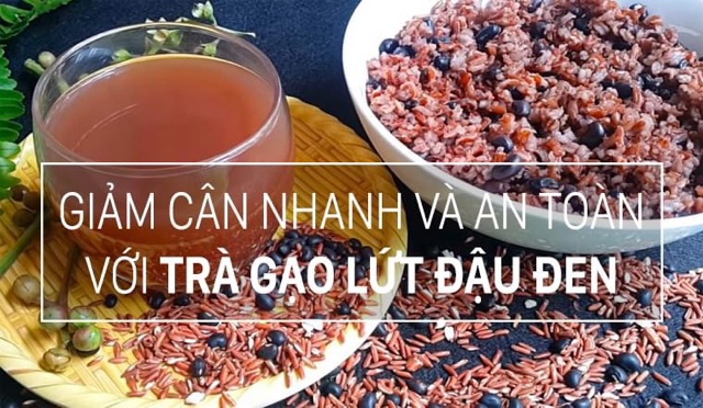 (1kg) trà gạo lứt đậu đen xanh lòng (trà gạo lứt đỗ đen) | BigBuy360 - bigbuy360.vn